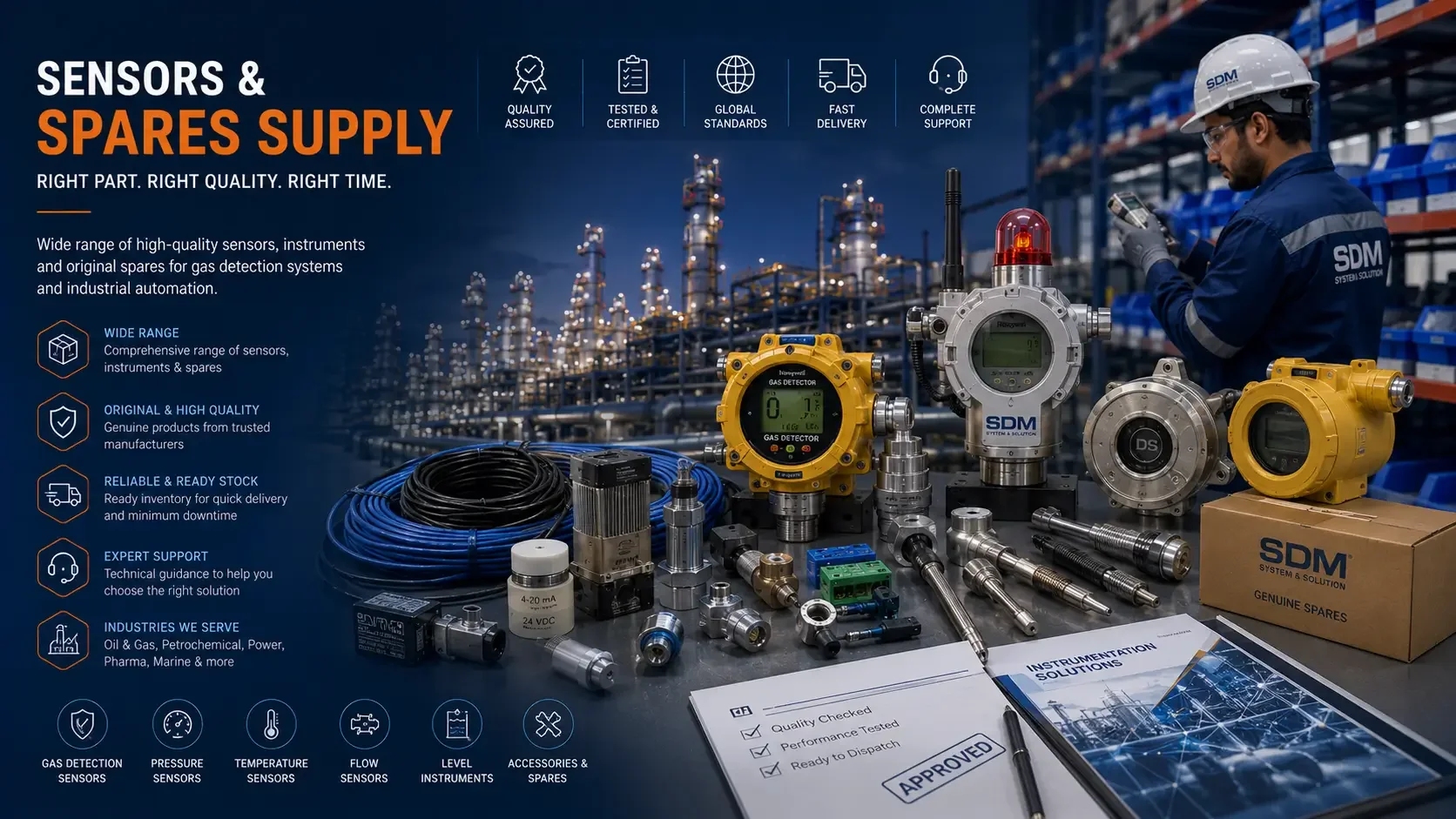 Sensors & Spares Supply